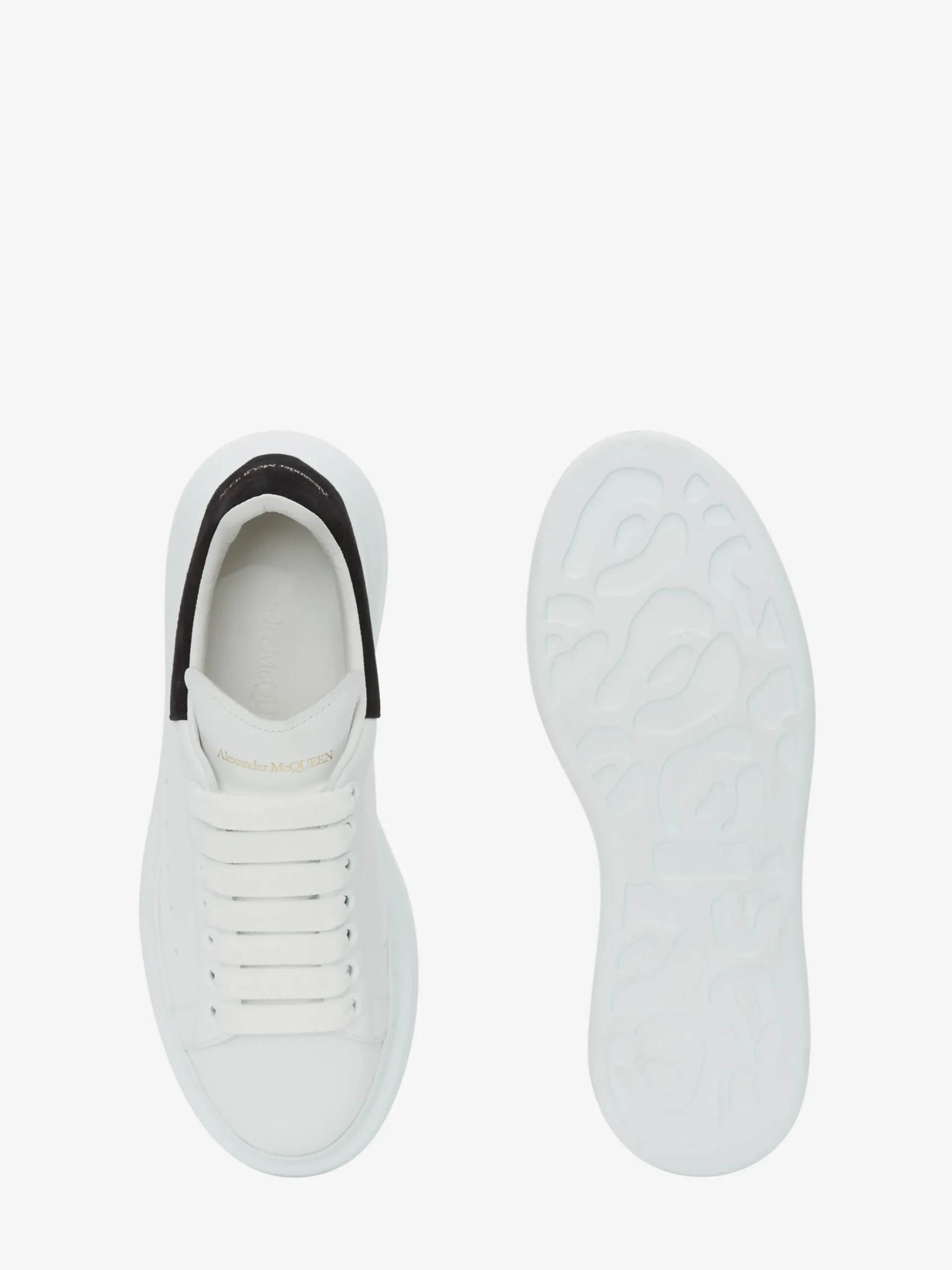 Women's Oversized Sneaker in White/Black