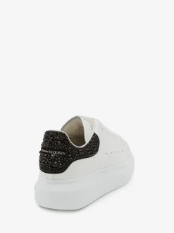 Women's Oversized Sneaker in White/Jet Black