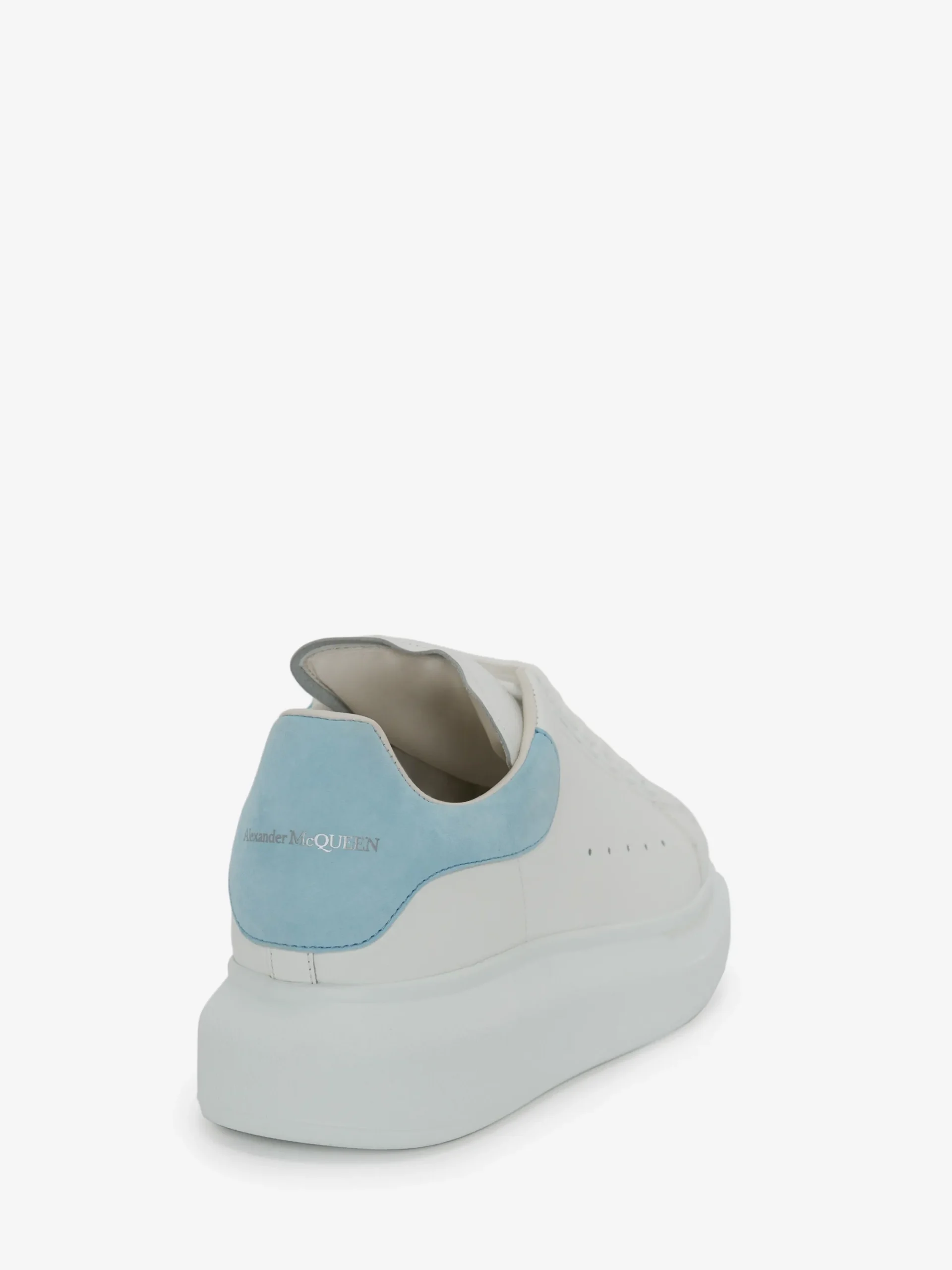 Women's Oversized Sneaker in White/Blue