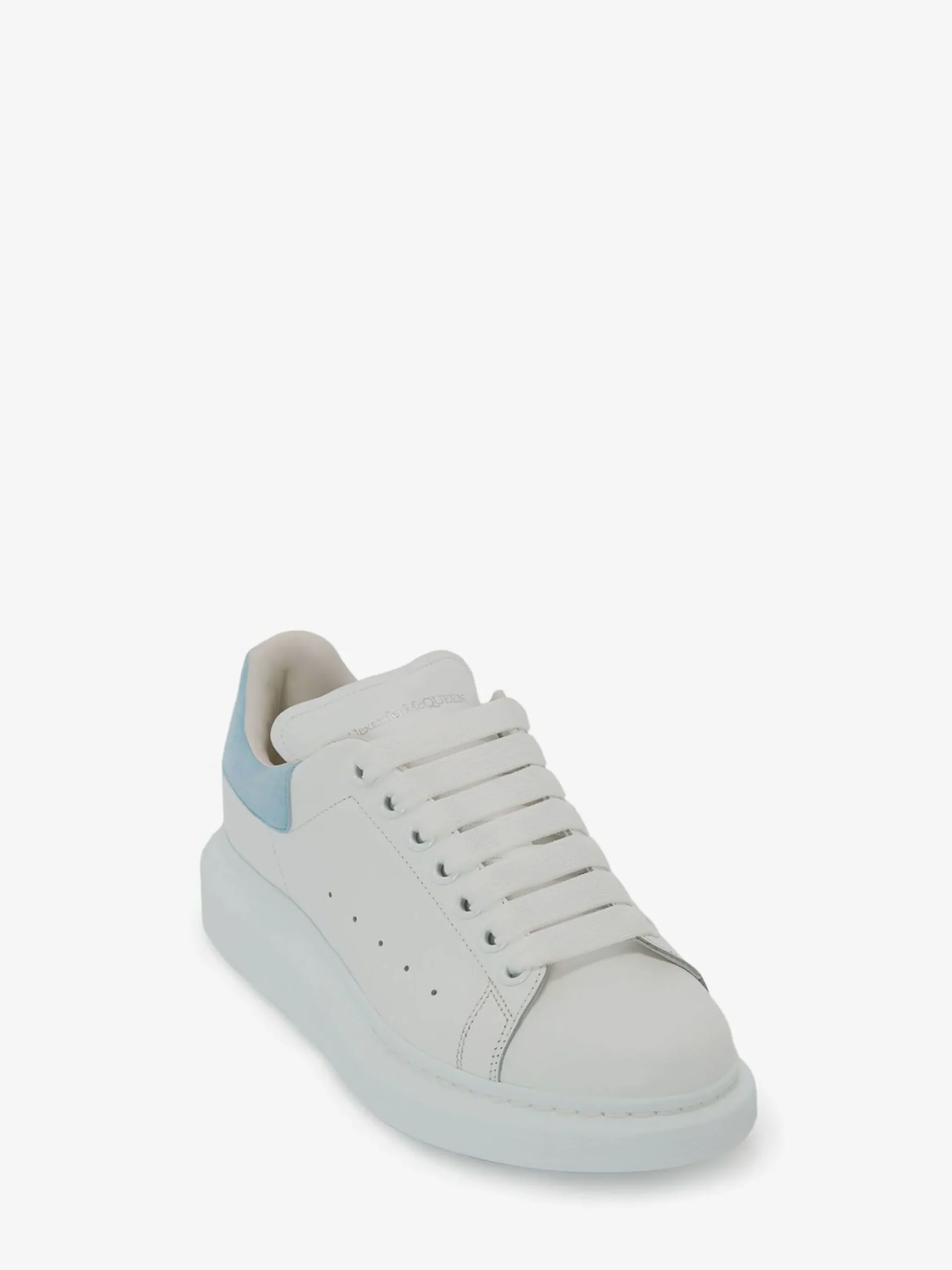 Women's Oversized Sneaker in White/Blue
