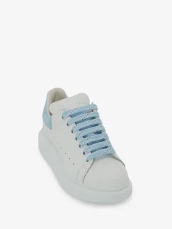 Women's Oversized Sneaker in White/Blue