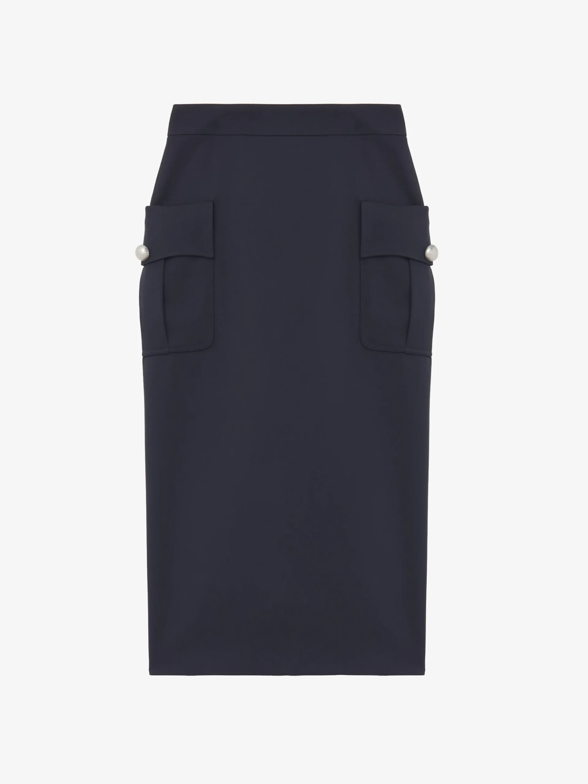 Women's Pencil Skirt in Navy