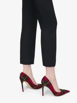 Women's Skull Pump in Red/Black/Yellow