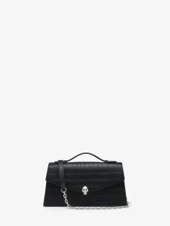 Women's Skull Top Handle in Black