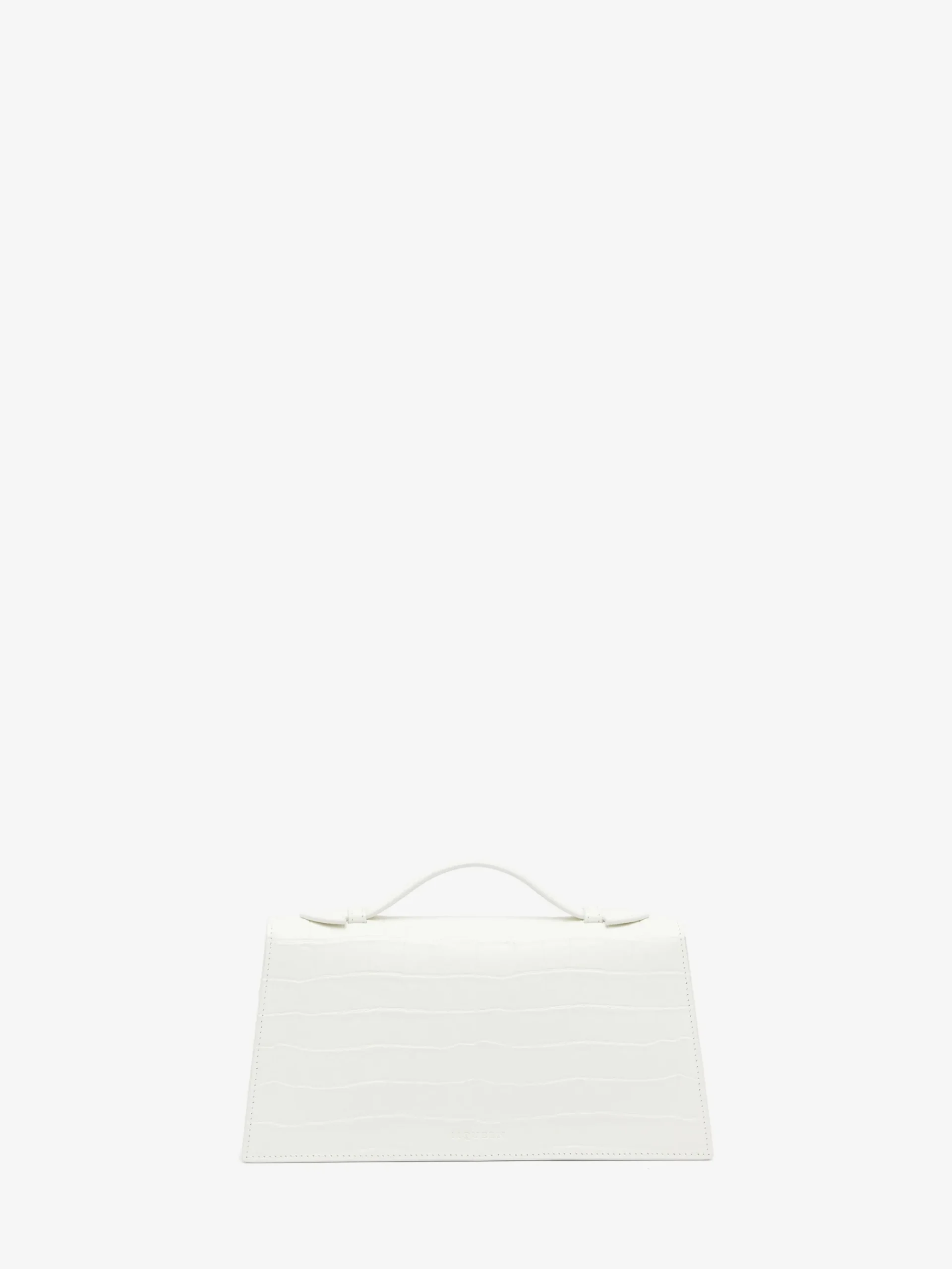 Women's Skull Top Handle in White