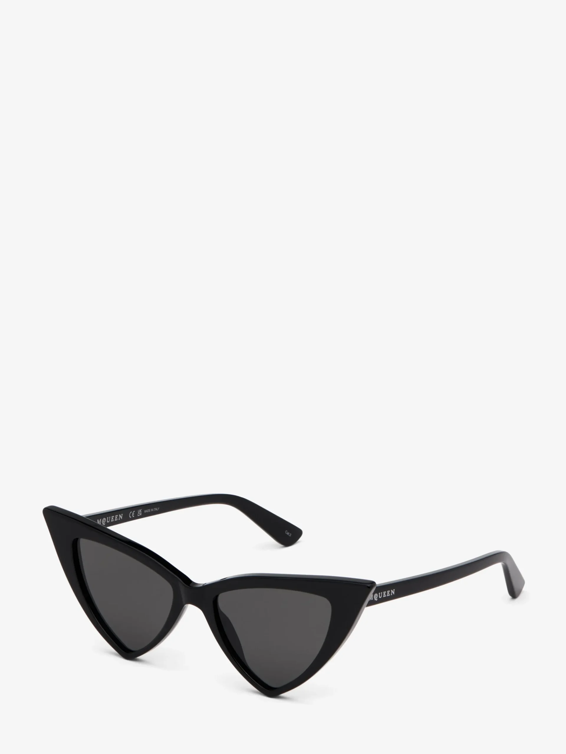 Women's Spike Sunglasses in Black/Smoke