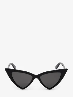 Women's Spike Sunglasses in Black/Smoke