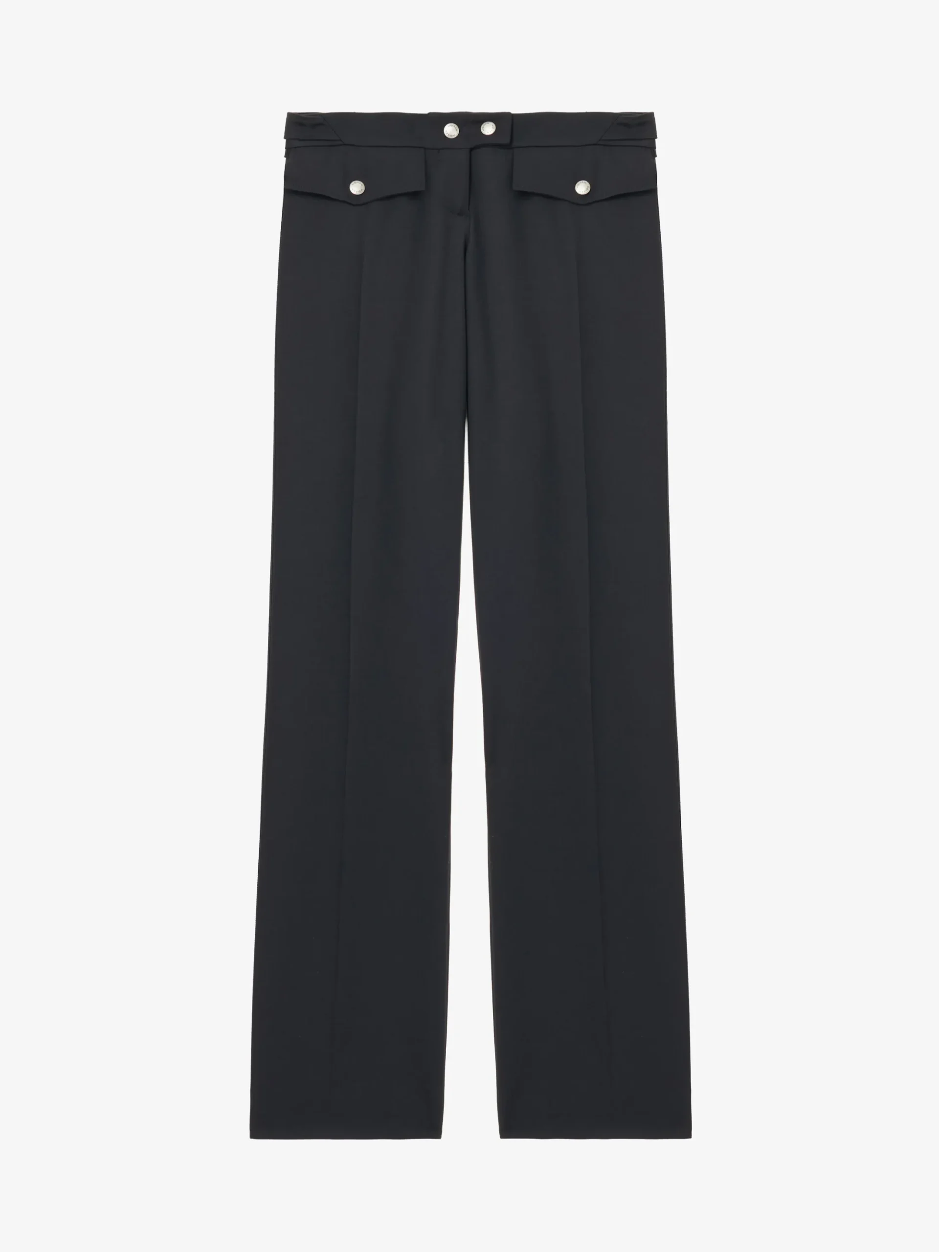 Women's Straight Leg Trousers in Navy