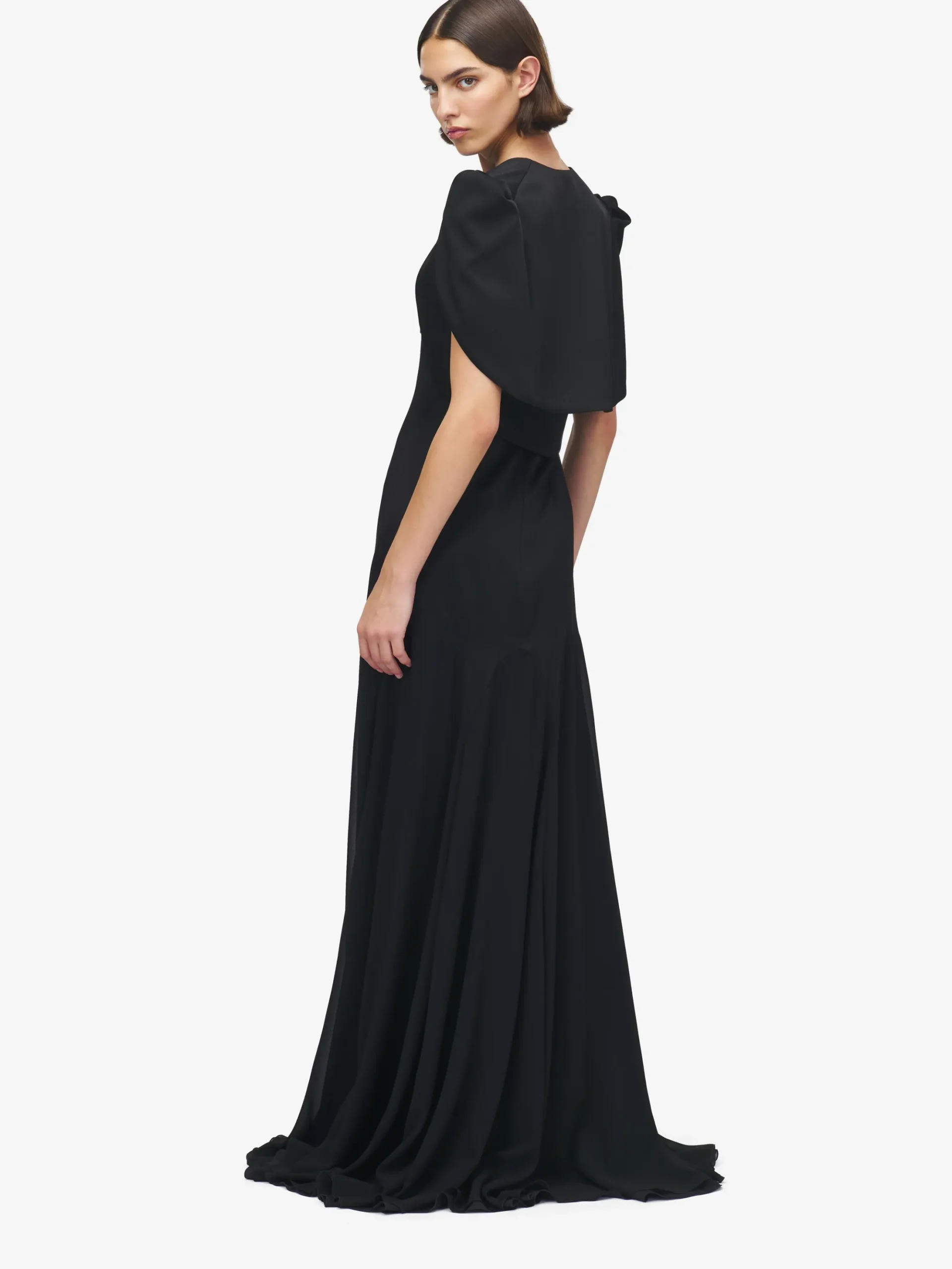 Women's Tailored Bolero Jacket in Black