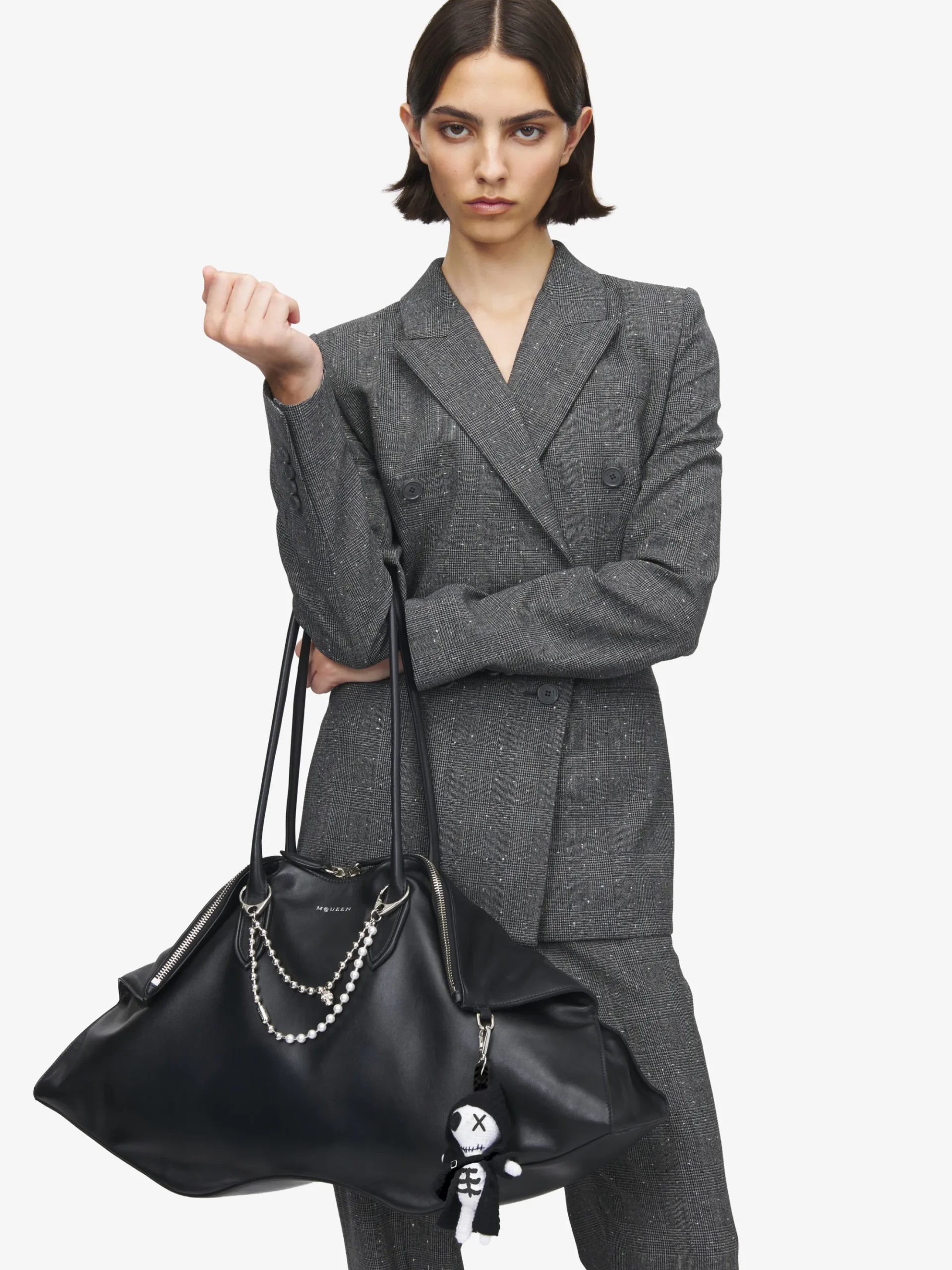 Women's The Doll Sid in Black/White/Silver