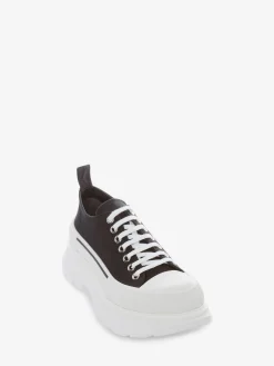 Women's Tread Slick Lace Up in Black/White