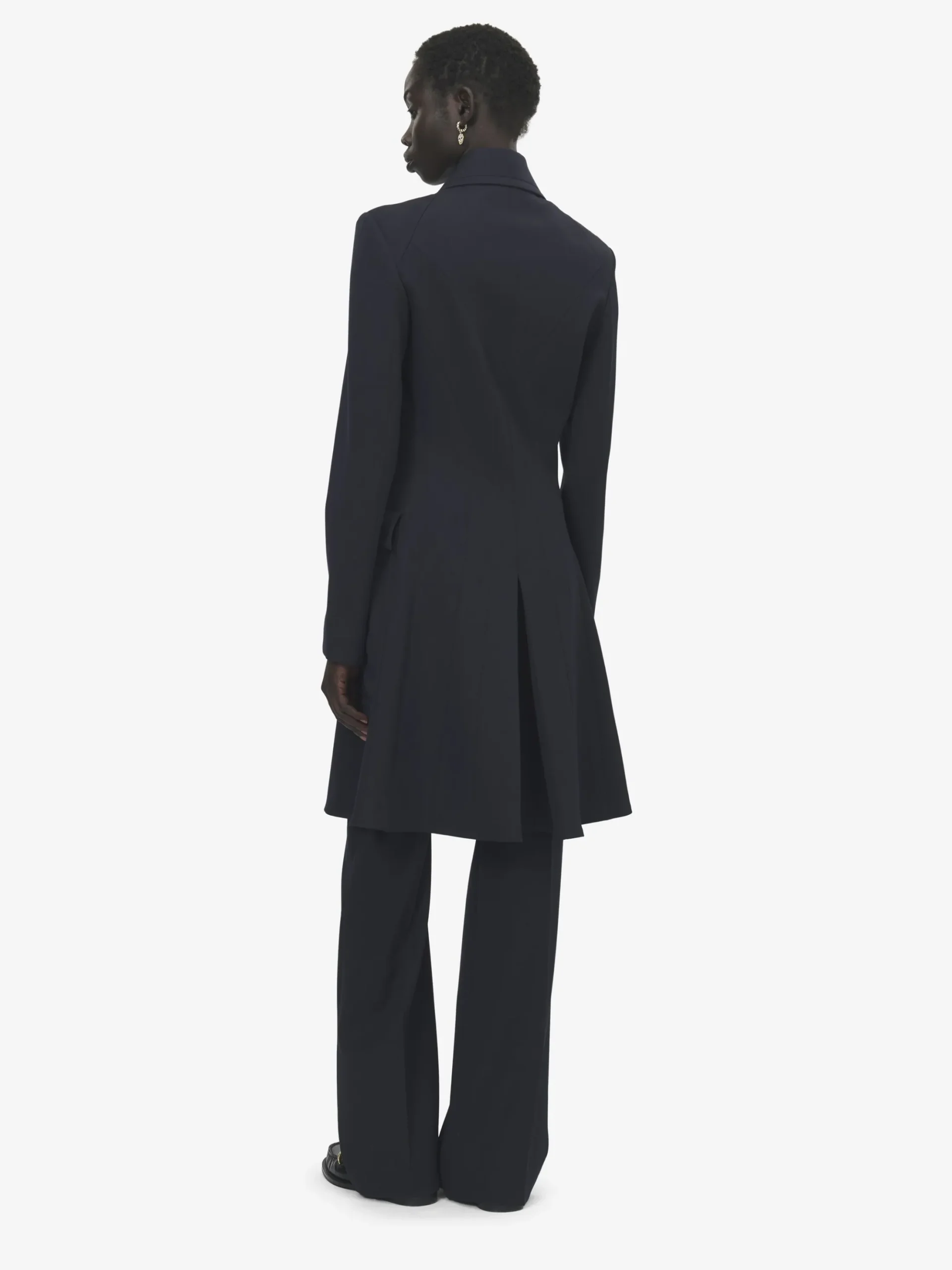 Women's Wishbone Coat in Indigo